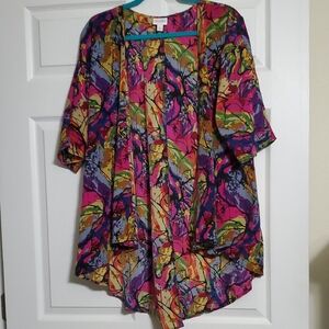 LuLaRoe Multicolor Kimono